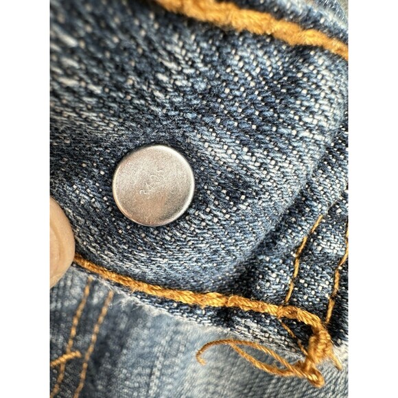 Vintage Levis 505 Jeans Mens 34x32‎ Blue  Denim Pants  indigo denim  Y2K - Picture 7 of 15